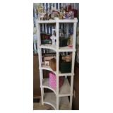 White Shelf w/Contents