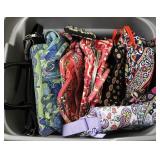 Large Collection of Vera Bradley Bags