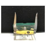 Moore Maker Muskrat Yellow Composite Handle