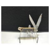 Henkles Trapper Black Bone Handle