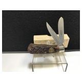 Camillus Trapper Brown Bone Handle