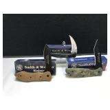 3 Smith&Wesson - Hawkbill, Border Guard&Tactical