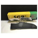 SGB Wolverine Hunter Micarta Handle