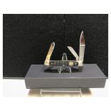 Boker Stockman Black Bone Handle