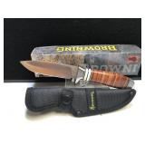 Browning Hunter Stacked Leather Handle