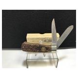 Camillus Trapper Brown Bone handle