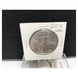 2016 Silver Eagle  UNC