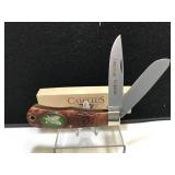 Camillus Large Trapper Brown Bone Handle