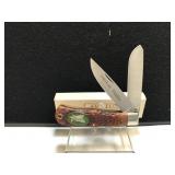 Camillus Large Trapper Brown Bone Handle