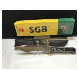 SGB Buffalo Hunter Micarta Handle