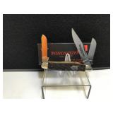 Winchester Stockman Brown Bone Handle