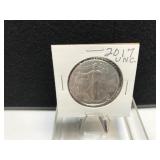 2017 Silver Eagle UNC