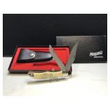 Schrade Hunter Scrimshaw Handle