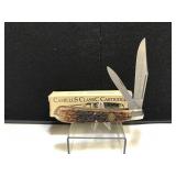 Camillus Banana Trapper Brown Bone Handle