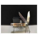 Queen City Trapper Stag Handle