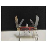 Henkles Congress Red Bone Handles