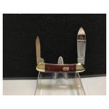 Kissing Crane Canoe Red Bone Handle