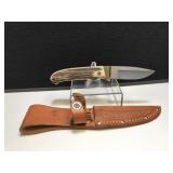 Schrade Heritage Hunter Stag Handle