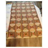 Patchwork Quilt - Log Cabin