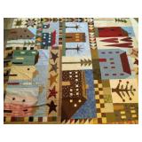 Patchwork Quilt Top - Story