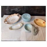 Assorted Serving Bowls & Trays