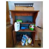 Storage Shelf with Garden Assortment