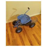 Rolling Garden Cart with Steering Handle