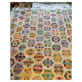 Patchwork Quilt Top - Octagon