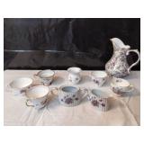 Assortment of Purple Dishware