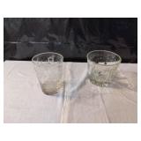 Glass Ice Bucket and Vase