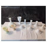 Milk Glass Assortment
