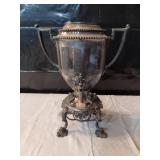 Antique Silver Plated Tea Urn