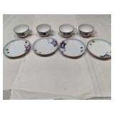 2 Cup/Saucer Sets