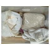 Table Cloths and an Assortment of Crocheted Pieces