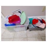 Assortment of Plastic Containers