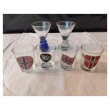 5 Shot Glasses
