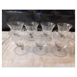 Set of 7 & Set of 2 Cocktail Glasses