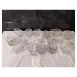 Assortment of Cream and Sugar Bowls