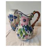 Blue Sky Clay Works Pitcher and Old Tupton Vase