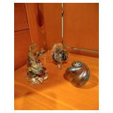 Glass Blown Paper Weights