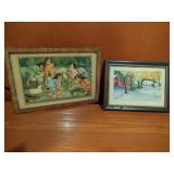 The Dione Quintuplets and Farm Scene