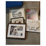 Lobby Card and other Framed Art