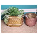 Brass planter Decorations