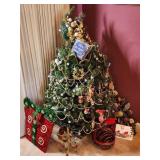 4 Foot Tree and Other Christmas Items