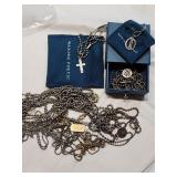 Misc necklace Lot Some Silver Pendants