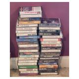 Large Lot  Of Cassette Tapes