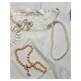 Pearl Necklace Lot