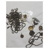 Necklace Lot some Silver Pendants