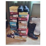 Large Lot of Shoes and Boots
