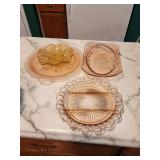 Pink Depression and Amber Glass